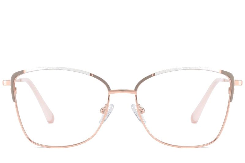Butterfly Gray Metal Glasses #BS2425-0548