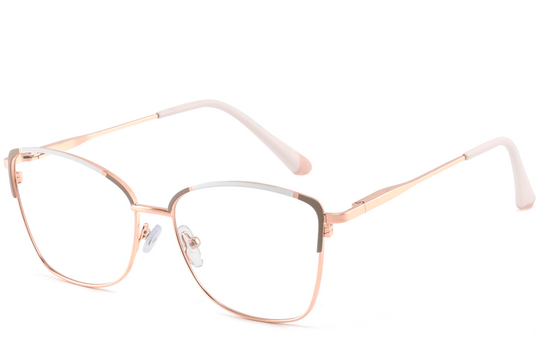 Butterfly Gray Metal Glasses #BS2425-0548