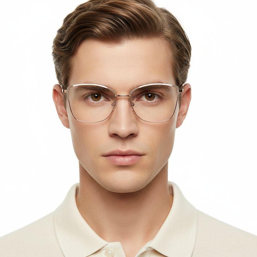 Butterfly Gray Metal Glasses #BS2425-0548