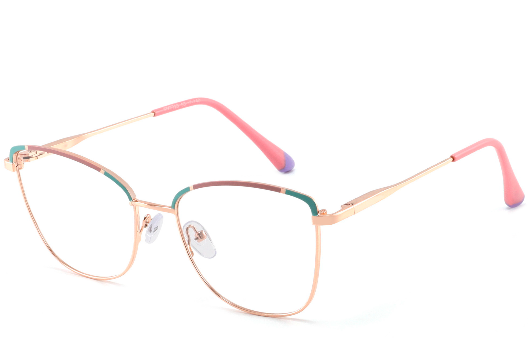 Butterfly Green Metal Glasses #BS2425-0552