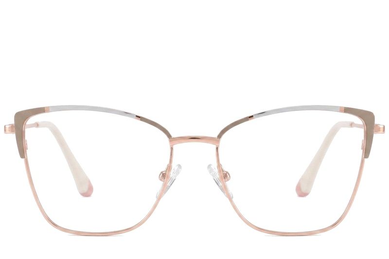 Butterfly Gray Metal Glasses #BS2425-0558