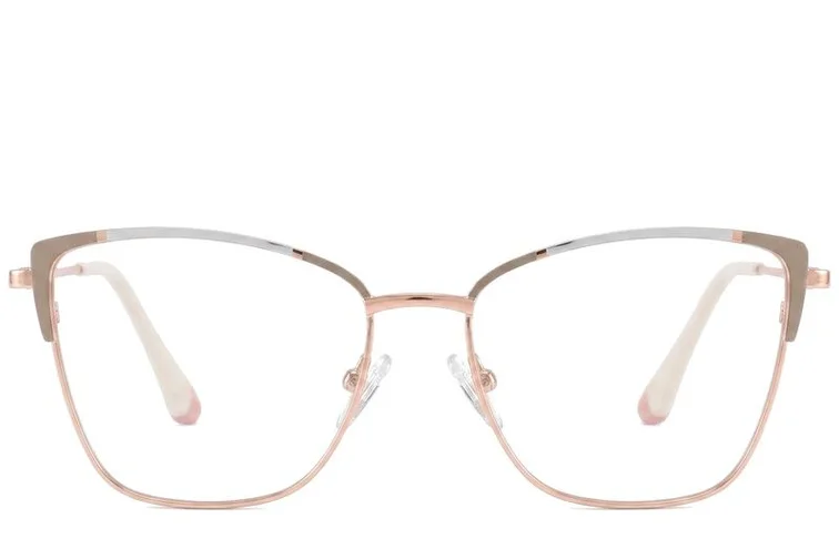 Butterfly Gray Metal Glasses #BS2425-0558