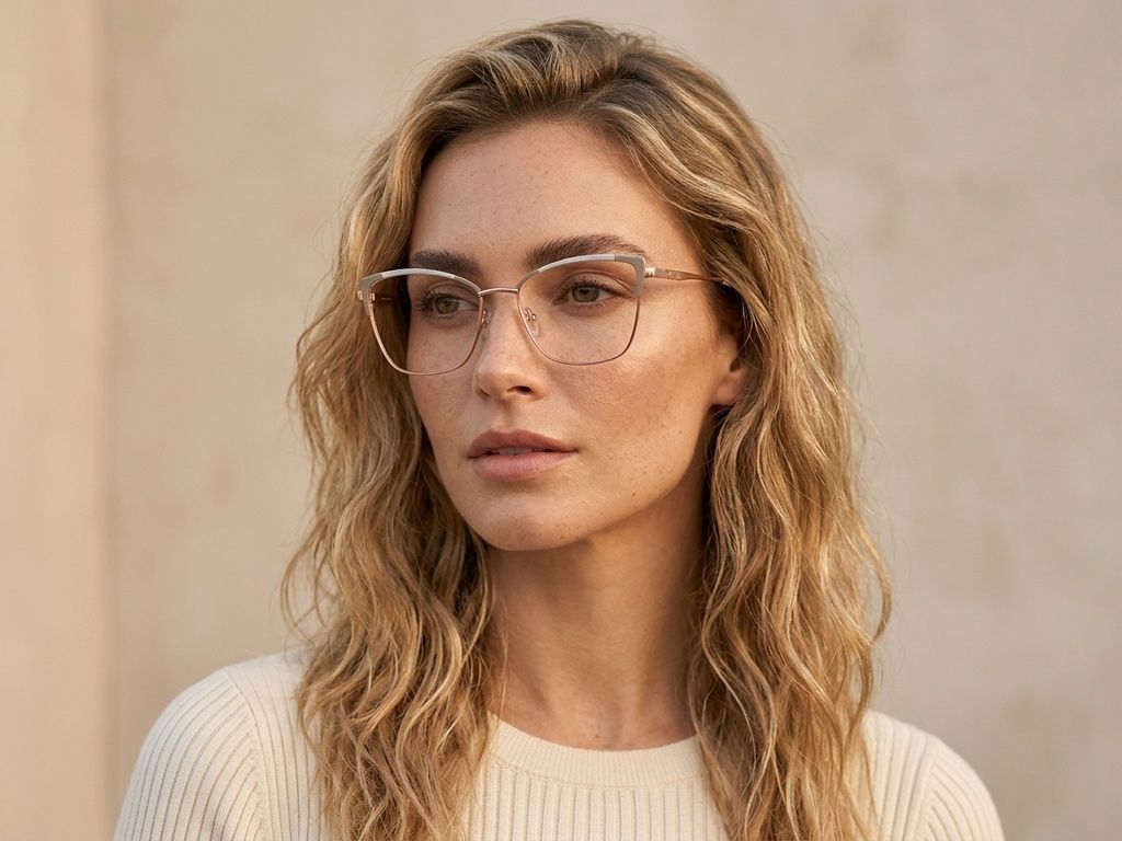 Butterfly Gray Metal Glasses #BS2425-0558