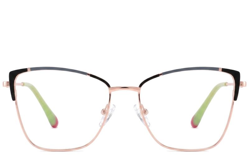 Butterfly Black Metal Glasses #BS2425-0559