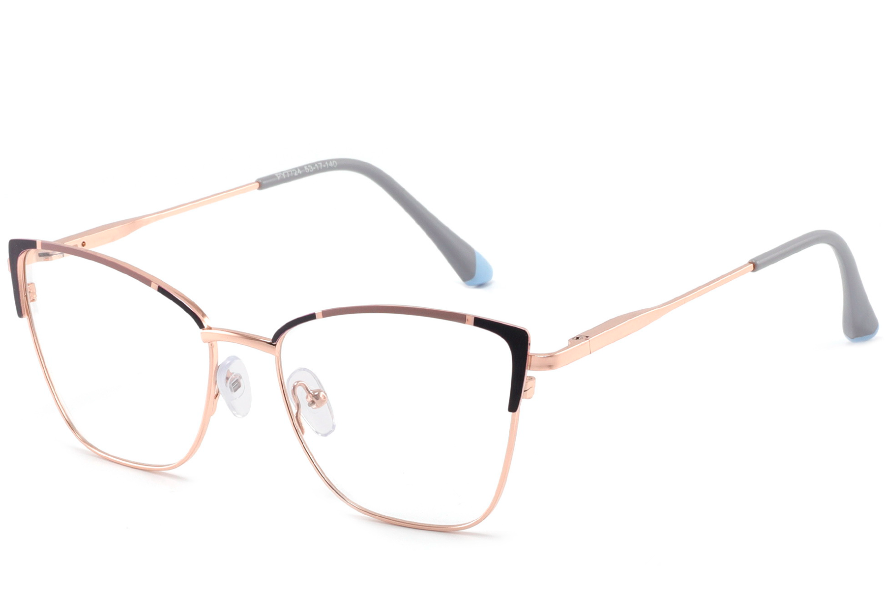 Butterfly Brown Metal Glasses #BS2425-0561