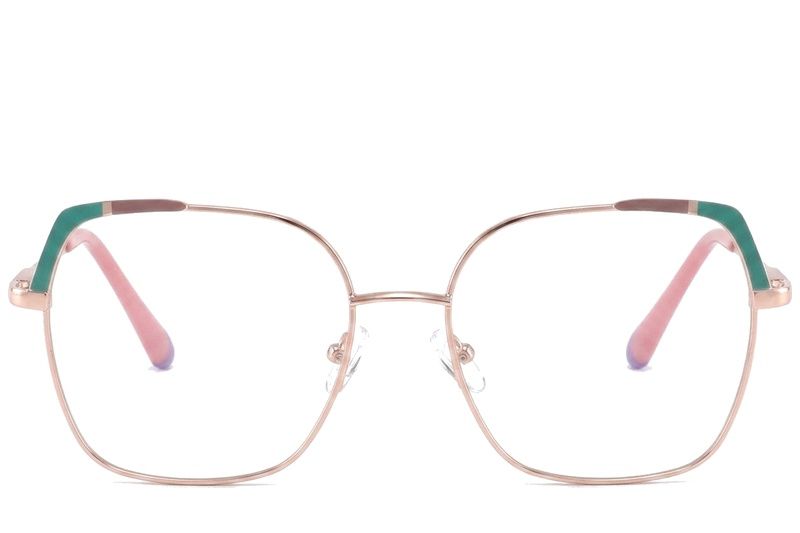 Gafas de metal verde mariposa #BS2425-0562