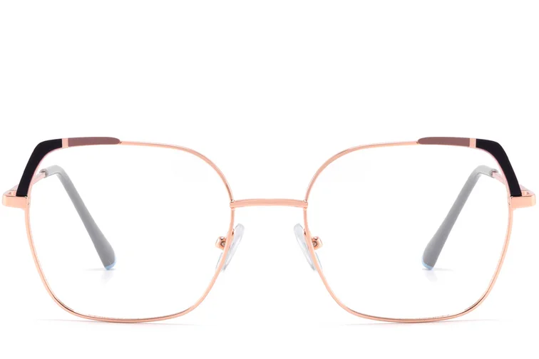 Butterfly Brown Metal Glasses #BS2425-0566