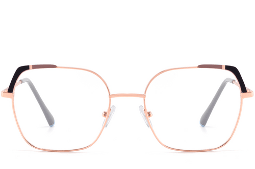Butterfly Brown Metal Glasses #BS2425-0566