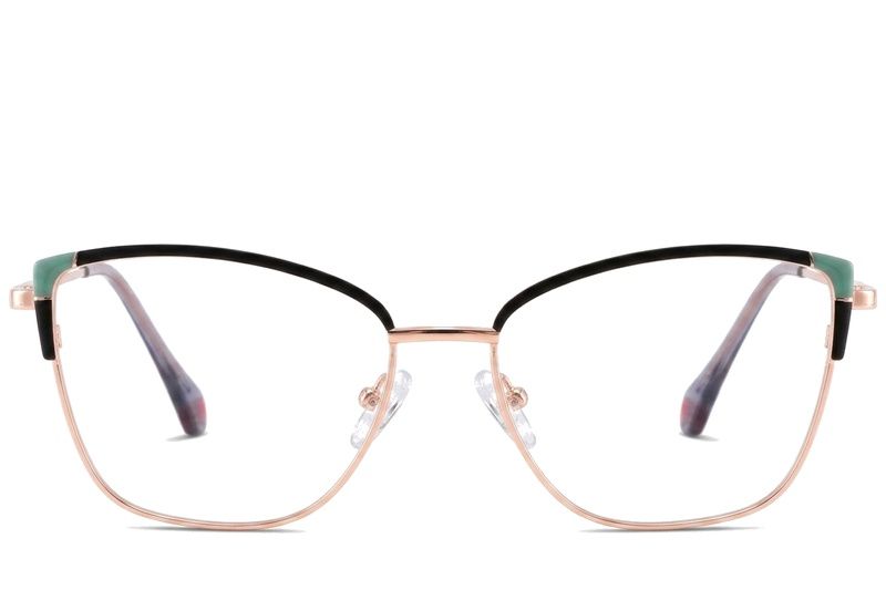 Butterfly Black Metal Glasses #BS2425-0568