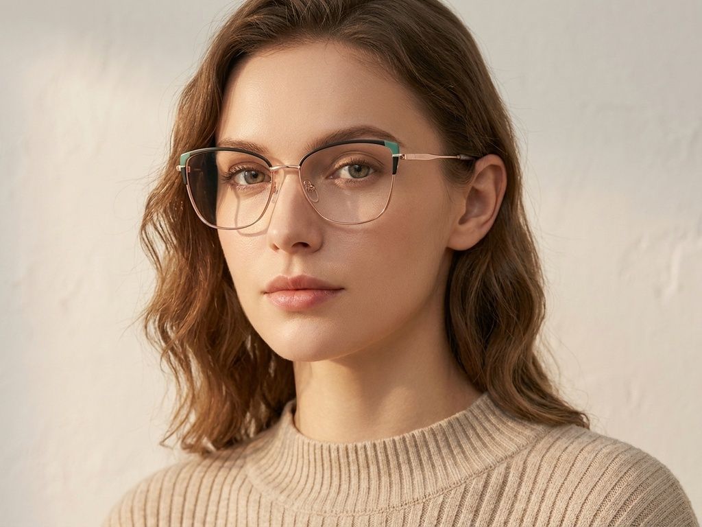 Butterfly Black Metal Glasses #BS2425-0568