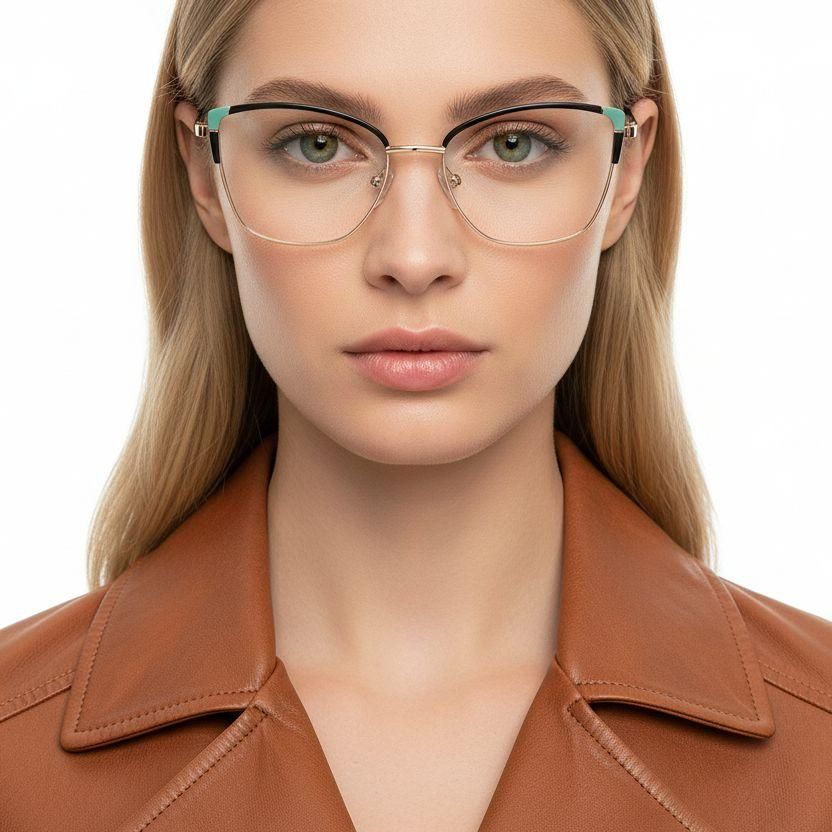 Butterfly Black Metal Glasses #BS2425-0568