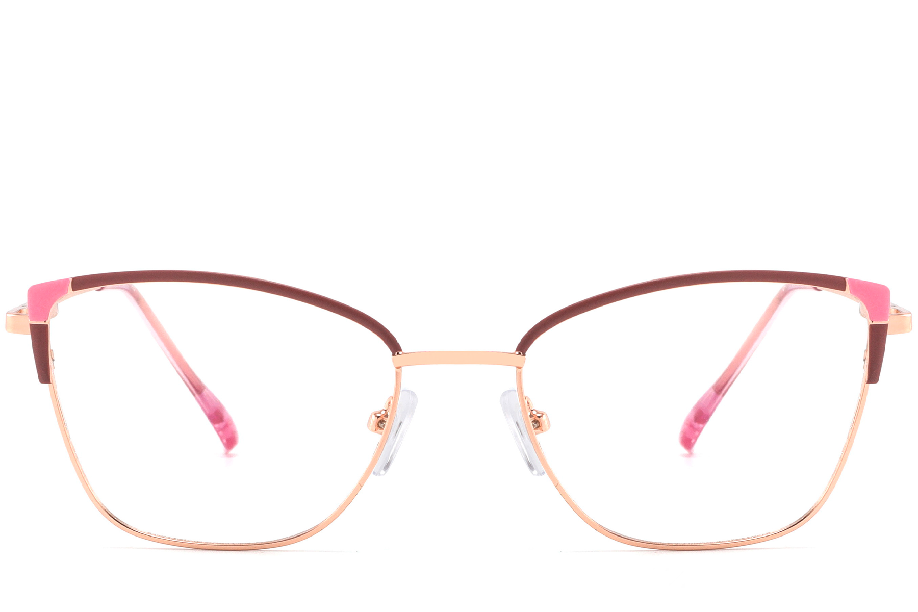 Butterfly Pink Metal Glasses #BS2425-0570