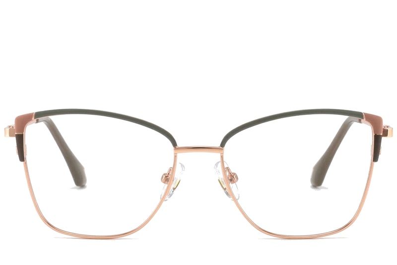 Butterfly Gray Metal Glasses #BS2425-0571