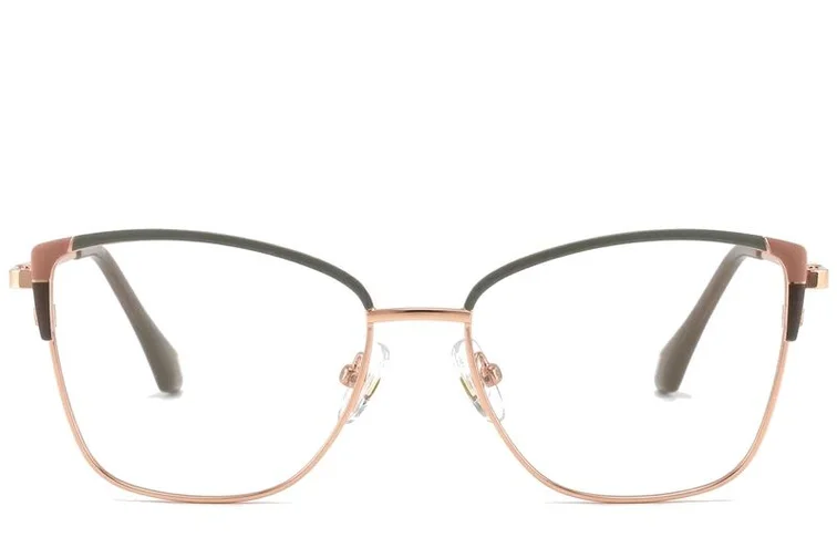 Butterfly Gray Metal Glasses #BS2425-0571