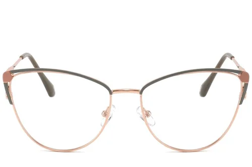 Butterfly Gray Metal Glasses #BS2425-0576
