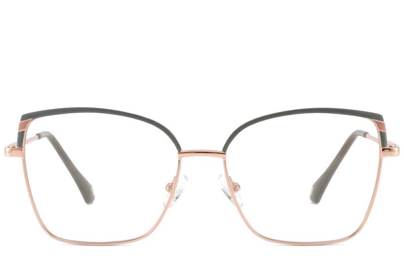 Butterfly Gray Metal Glasses #BS2425-0581