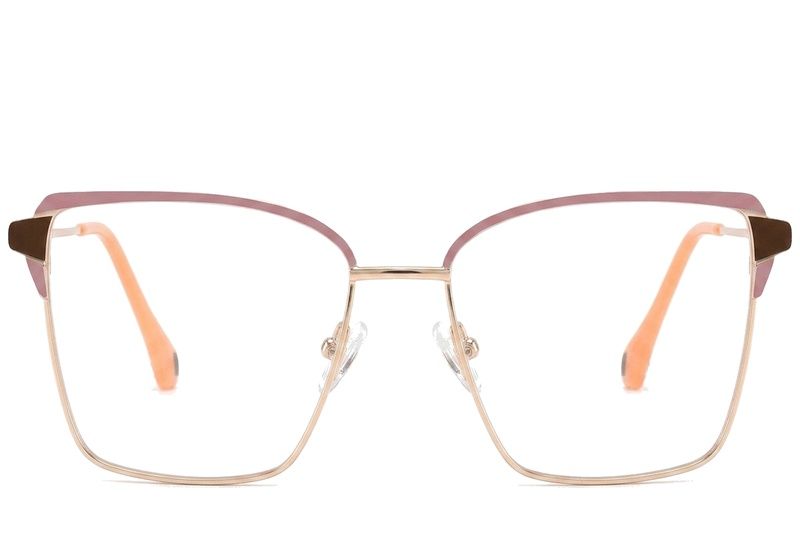 Butterfly Red Metal Glasses #BS2425-0584