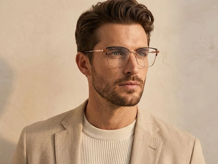 Butterfly Gray Metal Glasses #BS2425-0586