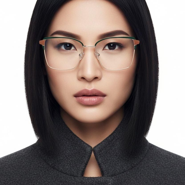 Butterfly Gray Metal Glasses #BS2425-0586
