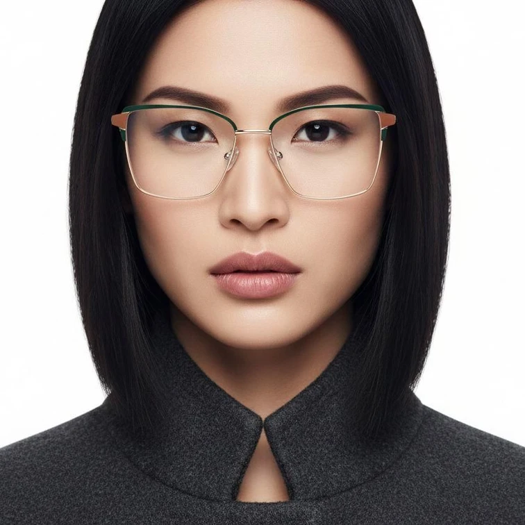 Butterfly Gray Metal Glasses #BS2425-0586