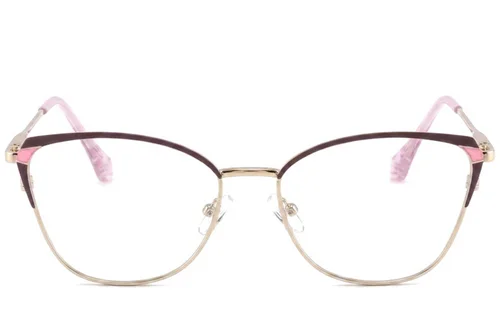 Butterfly Pink Metal Glasses #BS2425-0590