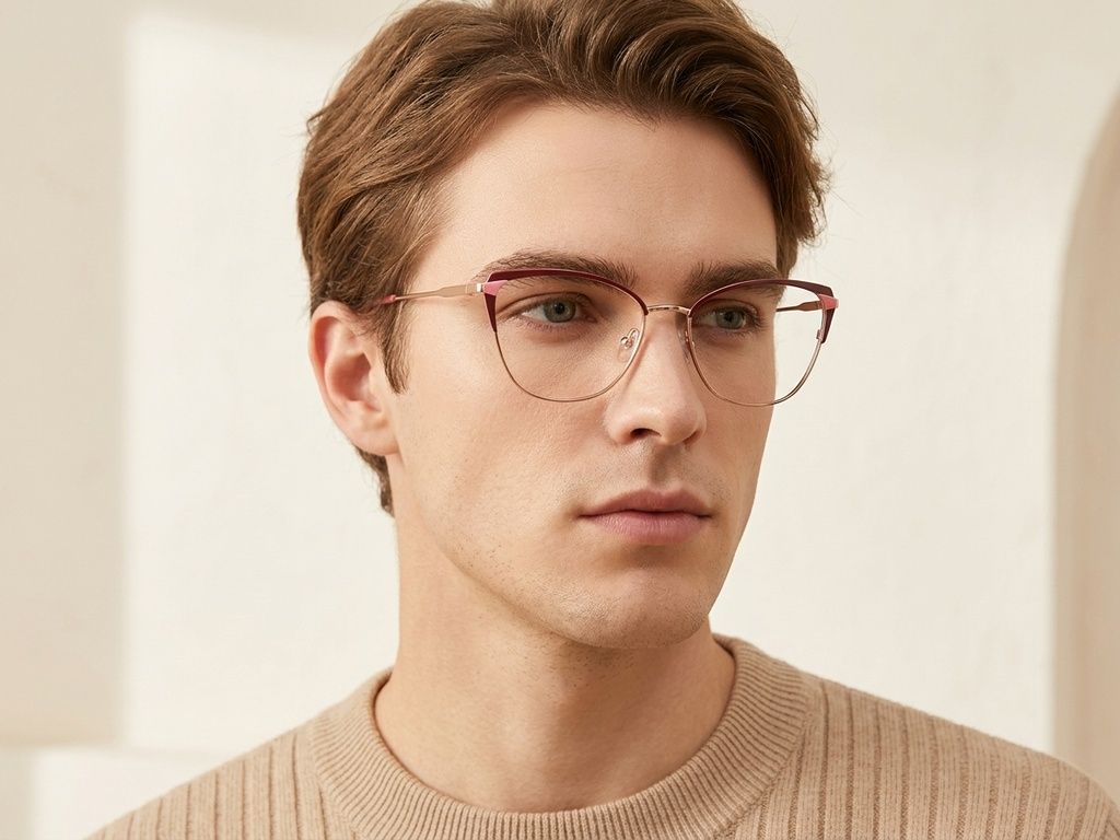 Butterfly Pink Metal Glasses #BS2425-0590