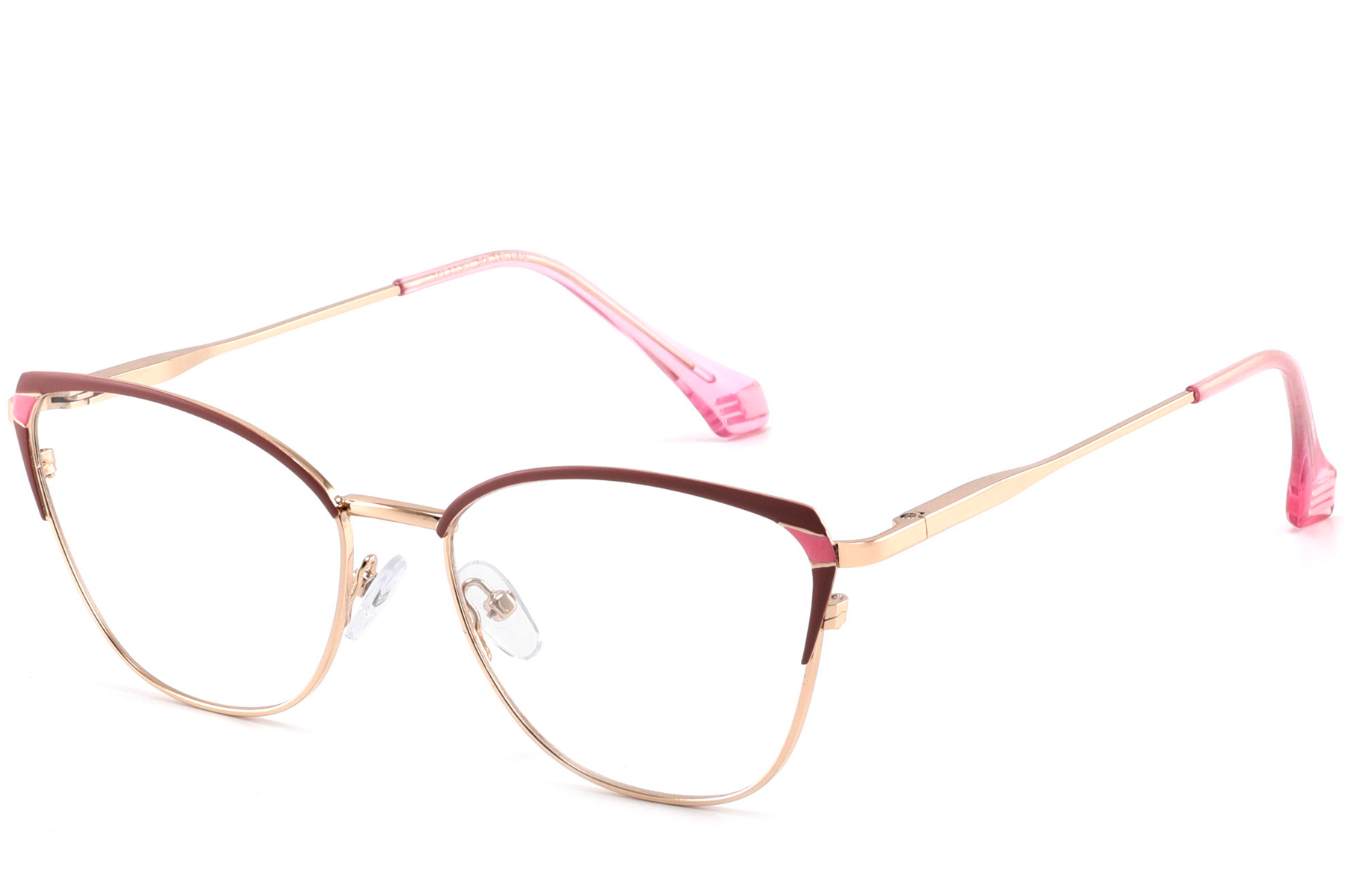 Butterfly Pink Metal Glasses #BS2425-0590