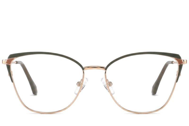 Butterfly Gray Metal Glasses #BS2425-0591