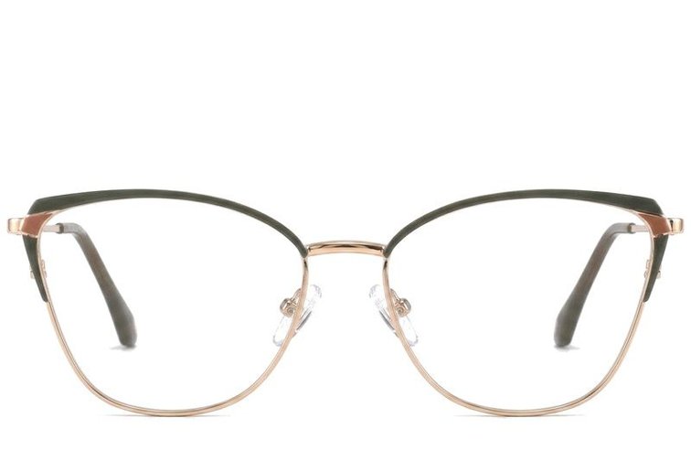 Butterfly Gray Metal Glasses #BS2425-0591