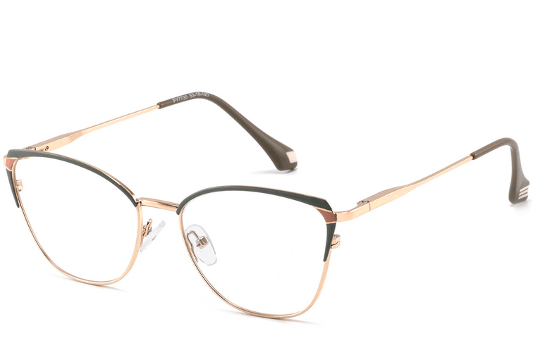 Butterfly Gray Metal Glasses #BS2425-0591