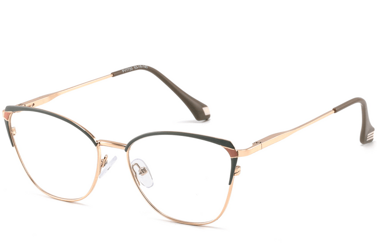 Butterfly Gray Metal Glasses #BS2425-0591
