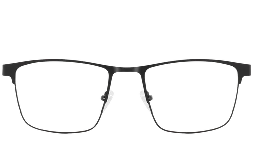 Lunettes rectangulaires en métal noir #BS2425-0598