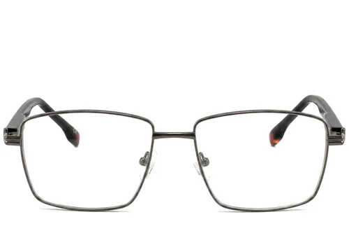 Lunettes rectangulaires en métal noir #BS2425-0631