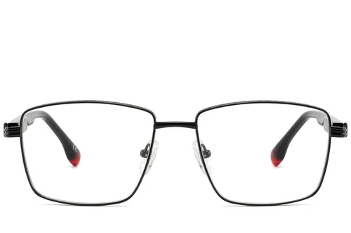 Lunettes rectangulaires en métal noir #BS2425-0632