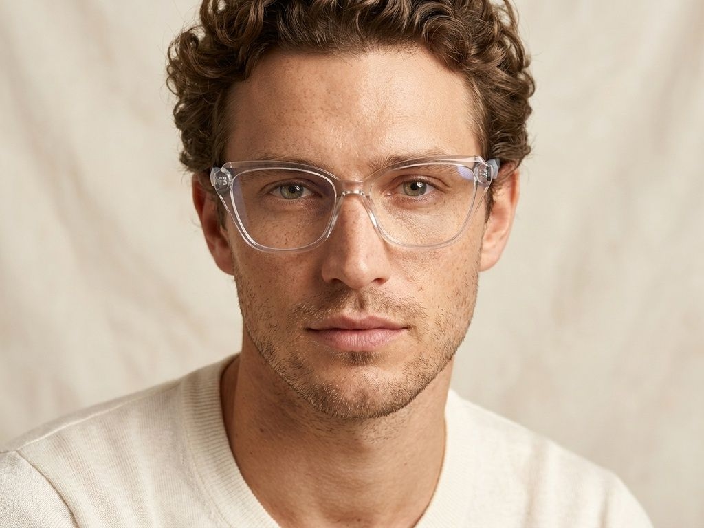 Butterfly Transparent Acetate Glasses #BS2425-0659