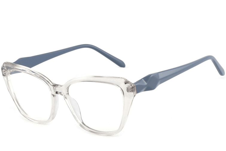 Gafas de acetato transparentes con forma de mariposa #BS2425-0659