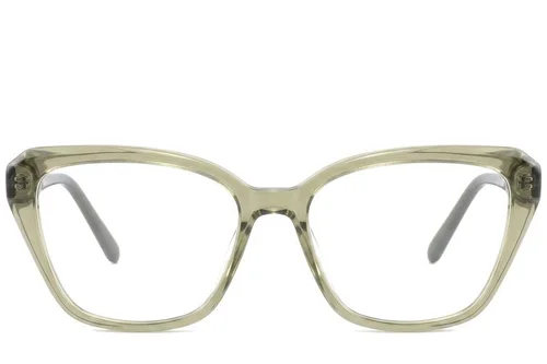 Lunettes en acétate vert papillon #BS2425-0660