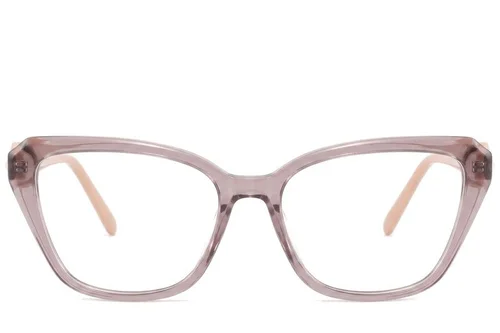 Lunettes papillon en acétate brun #BS2425-0663