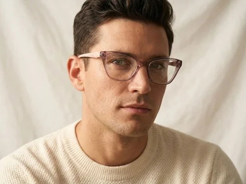 Lunettes papillon en acétate brun #BS2425-0663