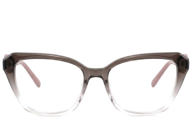 Occhiali in acetato marrone farfalla #BS2425-0664