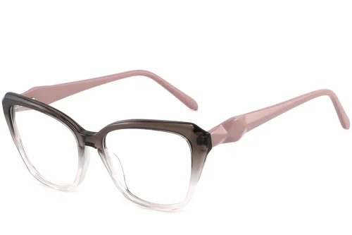 Lunettes papillon en acétate brun #BS2425-0664