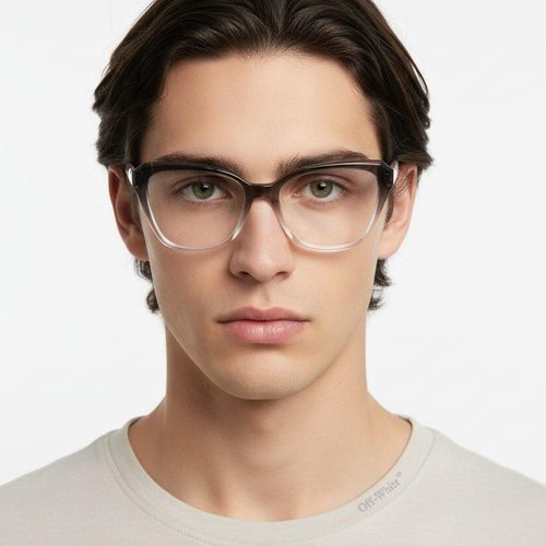 Lunettes papillon en acétate brun #BS2425-0664