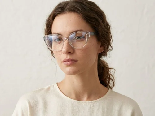 Verres en acétate transparent papillon #BS2425-0665