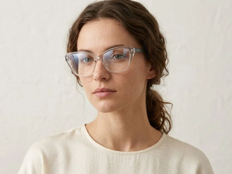 Butterfly Transparent Acetate Glasses #BS2425-0665