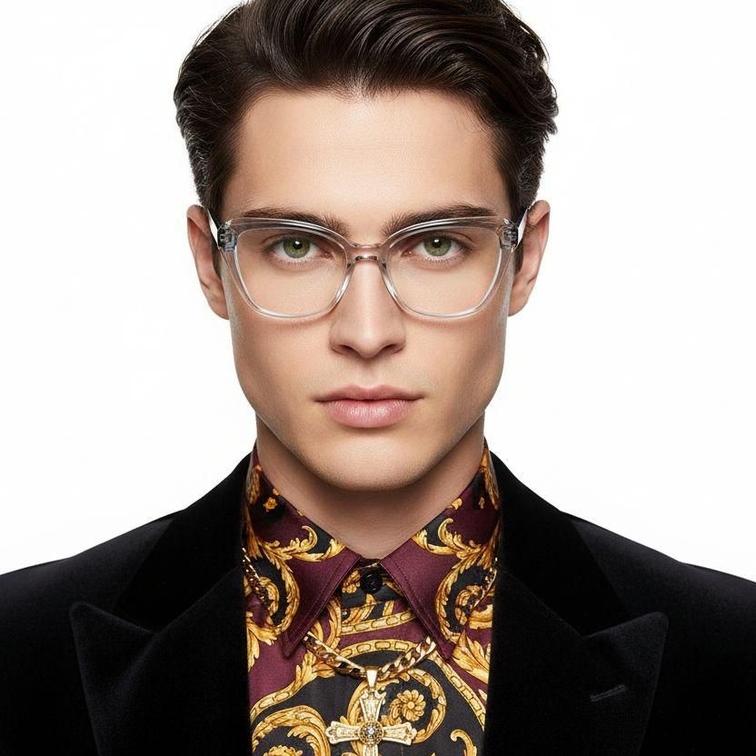 Butterfly Transparent Acetate Glasses #BS2425-0665