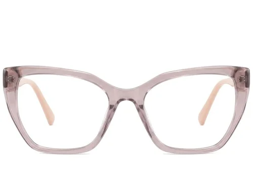 Lunettes papillon en acétate brun #BS2425-0669