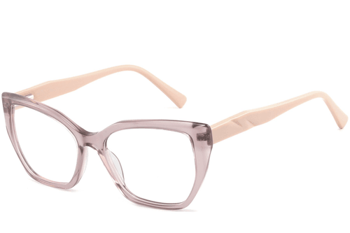 Lunettes papillon en acétate brun #BS2425-0669