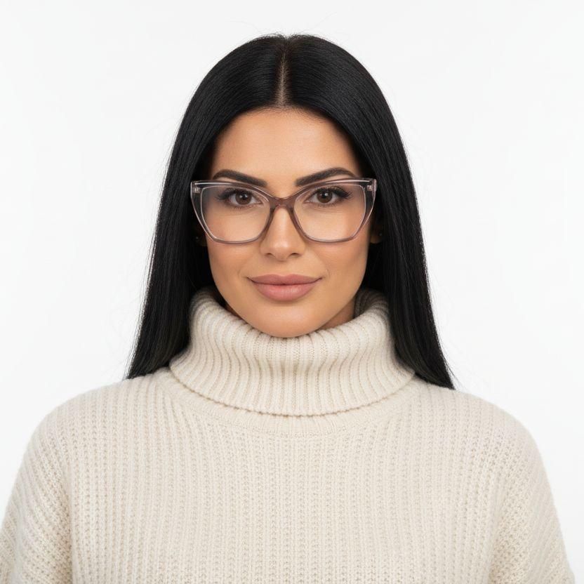 Butterfly Brown Acetate Glasses #BS2425-0669