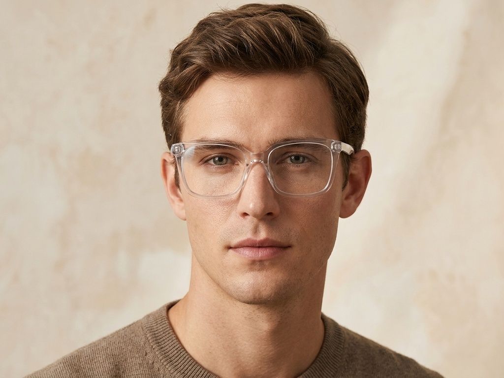 Gafas de acetato transparentes con forma de mariposa #BS2425-0671