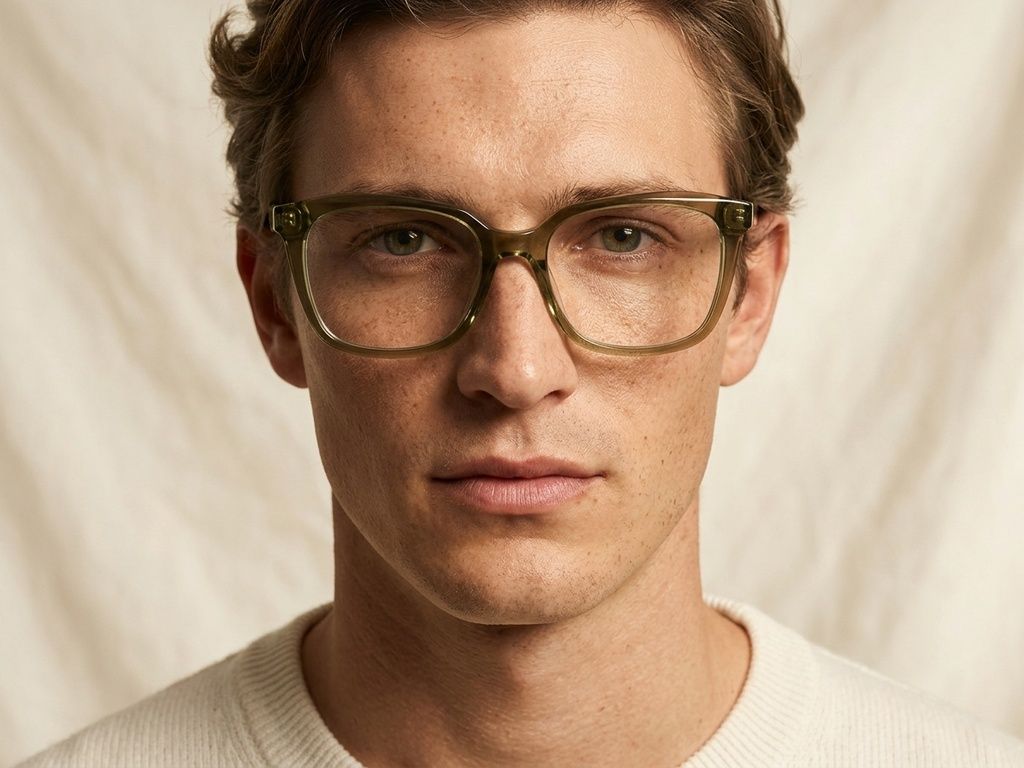 Butterfly Green Acetate Glasses #BS2425-0672